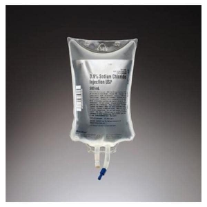 Sodium Chloride Injection 0.9% USP 500ml Bag 24Cs