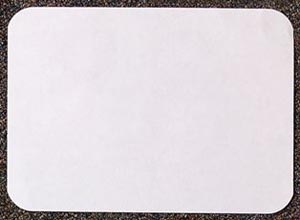 Weber C Tray Cover 11" x 17.25" White 1000Cs