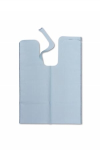 Chainless Bibs 18" x 25" Blue 250Cs