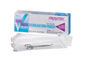 Sure-Check Sterilization Pouches 5-1/4" x 10" 200Bx