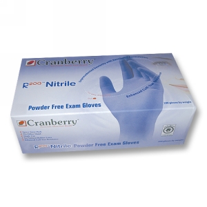 R200 Revo Nitrile PF Gloves Blue (XS) 200Bx