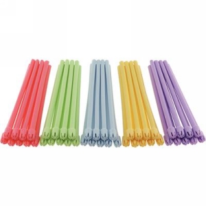 BeeSure Rainbow Saliva Ejectors Assorted 500Pk