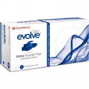 Evolve Nitrile PF Exam Gloves (S) 300Bx