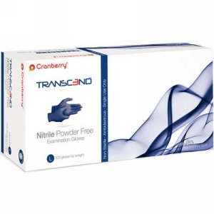 Transcend Nitrile PF Gloves (L) 300Bx