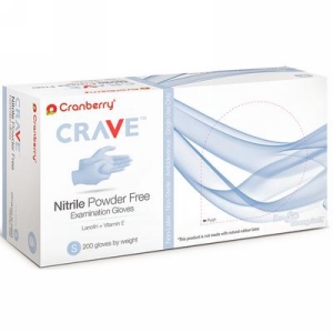 Crave PF Nitrile Glove (S) 200Bx