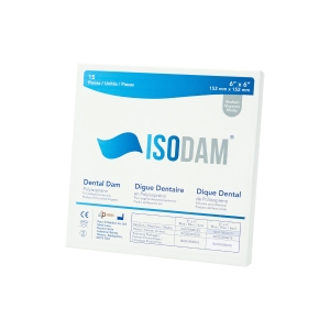 Isodam 6" x 6" Medium Light Blue 15Bx Isodam 6" x 6" Medium Light Blue 15Bx