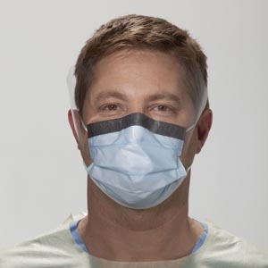 Halyard Health K.C Fluidshield Mask w/Visor B