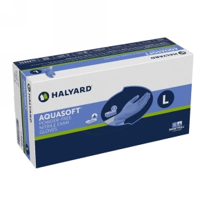 AquaSoft Blue Nitrile Gloves (XS) 300Bx