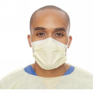 Tecnol Earloop Procedure Mask Yellow 50Pk