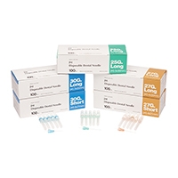 J. MORITA DISPOSABLE DENTAL NEEDLES, 20-30GL