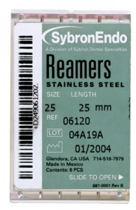 SYBRON ENDO REAMERS, 06031 SYBRON ENDO REAMERS, 06031