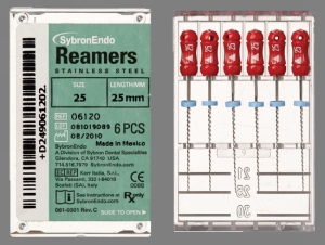 Reamers 25mm #10 Purple 6Bx Reamers 25mm #10 Purple 6Bx