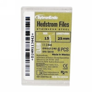 Hedstrom Files 25mm #15 White 6Pk