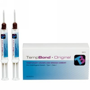 TempBond Original, Automix Syringe, 11.8 g, 2/Box, 33215