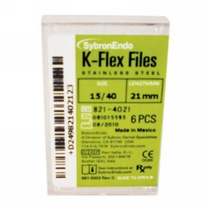 K-Flex Files 21mm #15-40 6/Bx K-Flex Files 21mm #15-40 6/Bx