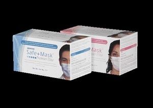 Safe-Mask Premier Elite Earloop Level 3 Blue 50Bx