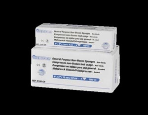 General Purpose Sponge 2" x 2" 4-Ply Non-Woven Non-Sterile 5000Cs