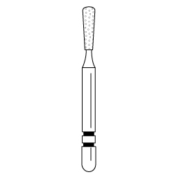 Premier - Two Striper Pear Diamonds Friction Grip Burs - 364.5C