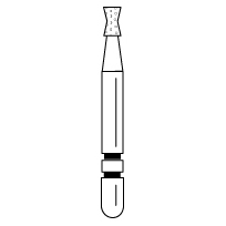 Premier - Two Striper Amalgam Remover Diamonds Friction Grip Burs - 1240