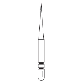Premier - Two Striper Interproximal Trimmer Diamonds Friction Grip Burs - 201 MF2