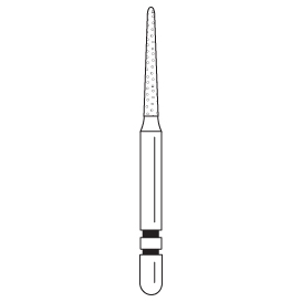 Premier - Two Striper Curettage K Diamond Friction Grip Burs - 763.8C
