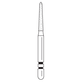 Premier - Two Striper Curettage K Diamond Friction Grip Burs - 764.8C