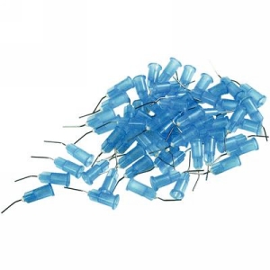 Pre-bent Tips Light Blue 25ga x 1/2 50Pk