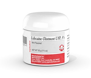 Lidocaine Ointment 5% Mint 50gm Ea