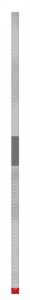 JAZZ FINISHING STRIP PORCELAIN-METAL-COMPOSITE PMCE3S MEDIUM 4x150mm - 3 PACK