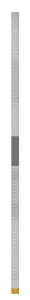 JAZZ FINISHING STRIP PORCELAIN-METAL-COMPOSITE PMCE3S FINE 4x150mm - 3 PACK
