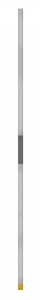 JAZZ FINISHING STRIP PORCELAIN-METAL-COMPOSITE PMCE3S FINE 2.5x150mm - 3 PACK