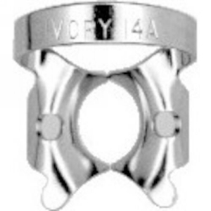Hygenic Gloss Finish Winged Clamps 14A, Downward Sloped Jaws, H02757