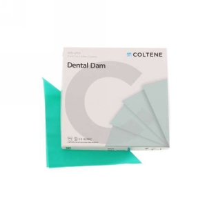 Hygenic Non-Latex Rubber Dam 6x6 Medium 15Bx