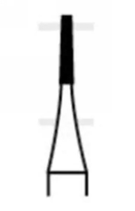 Alpen Burs Carbide 100/Pk FG699 CC Tapered Fissure