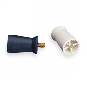 Prophy Cups Traditional Web Long Screw Type Soft Gray 720Bg