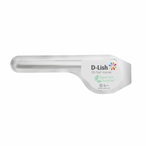 D-Lish 5% Sodium Fluoride Varnish Spearmint Surprise 50Pk