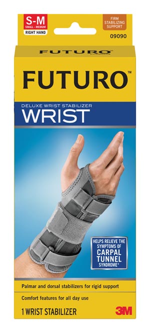 3M FUTURO DELUXE WRIST STABILIZER, 09090ENT