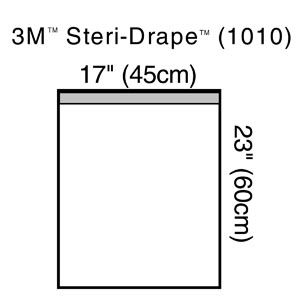 3M STERI-DRAPE TOWEL DRAPES, 1010