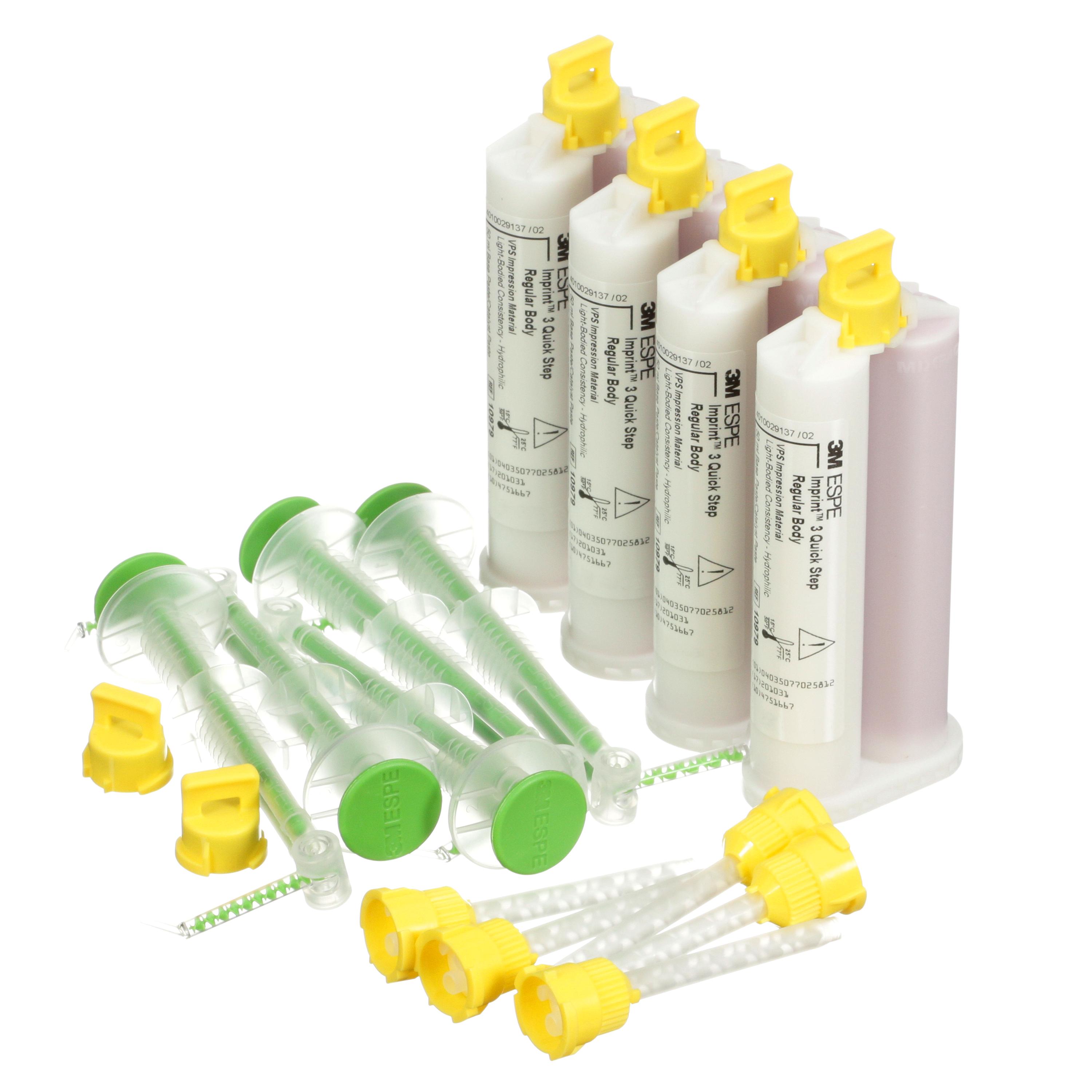 Imprint 3 Quick Step Regular Body VPS Impression Material Refill 4Bx