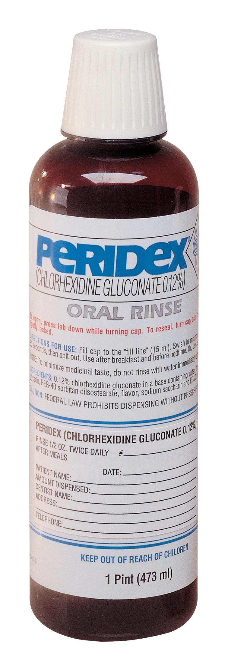 3M Peridex 0.12% Chlorhexidine Rinse 16oz Ea