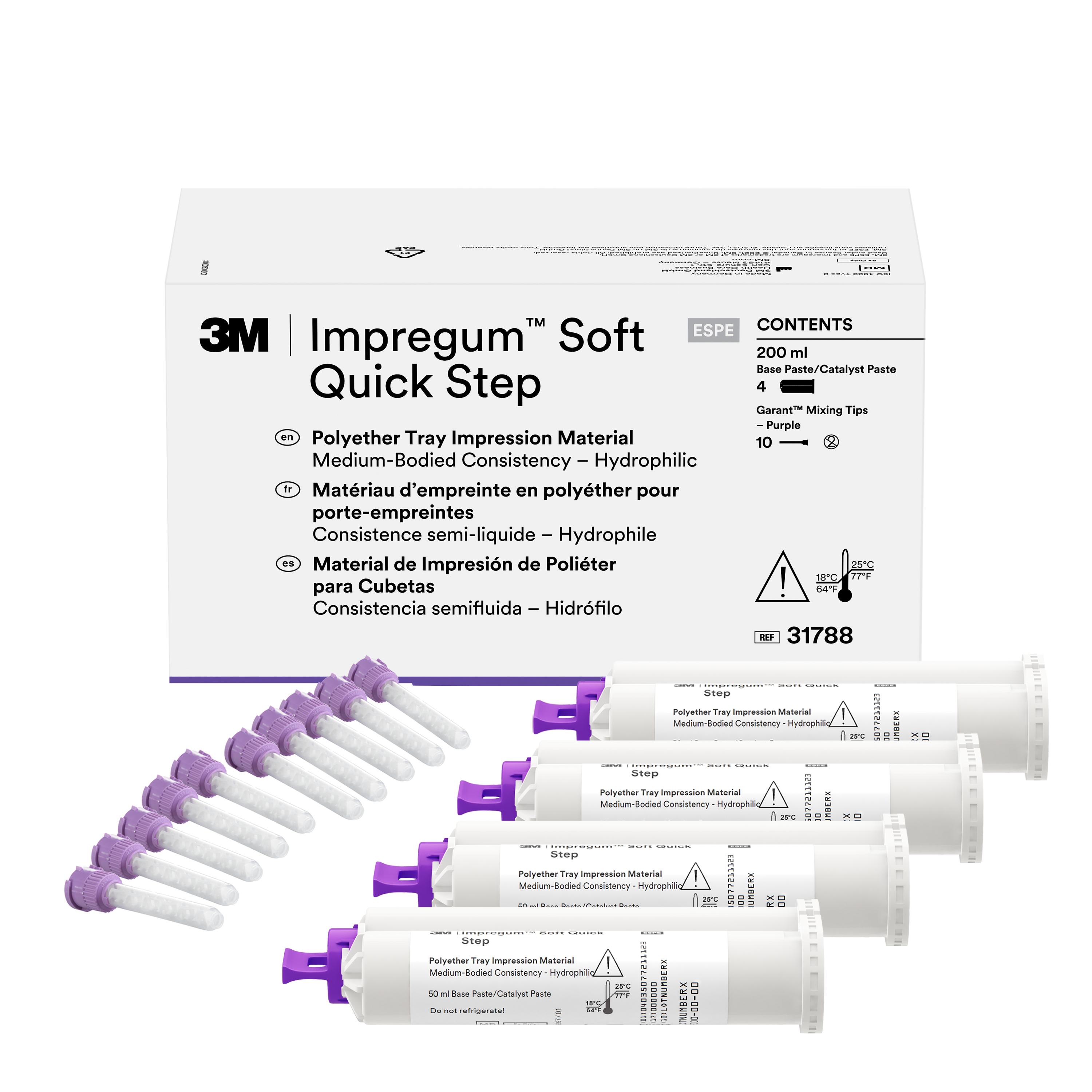Impregum Garant Soft Quick Step Polyether Impression Material Refill