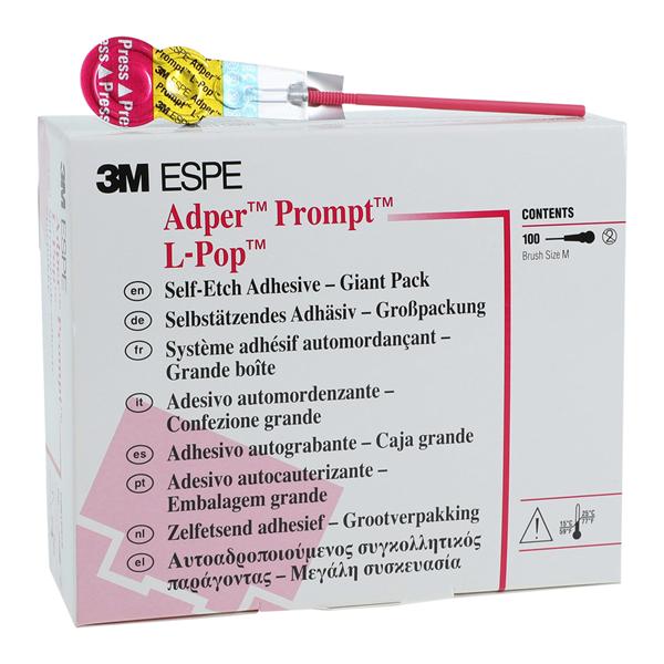 Adper Prompt L-Pop Self-Etch Adhesive Giant Pack 100Pk
