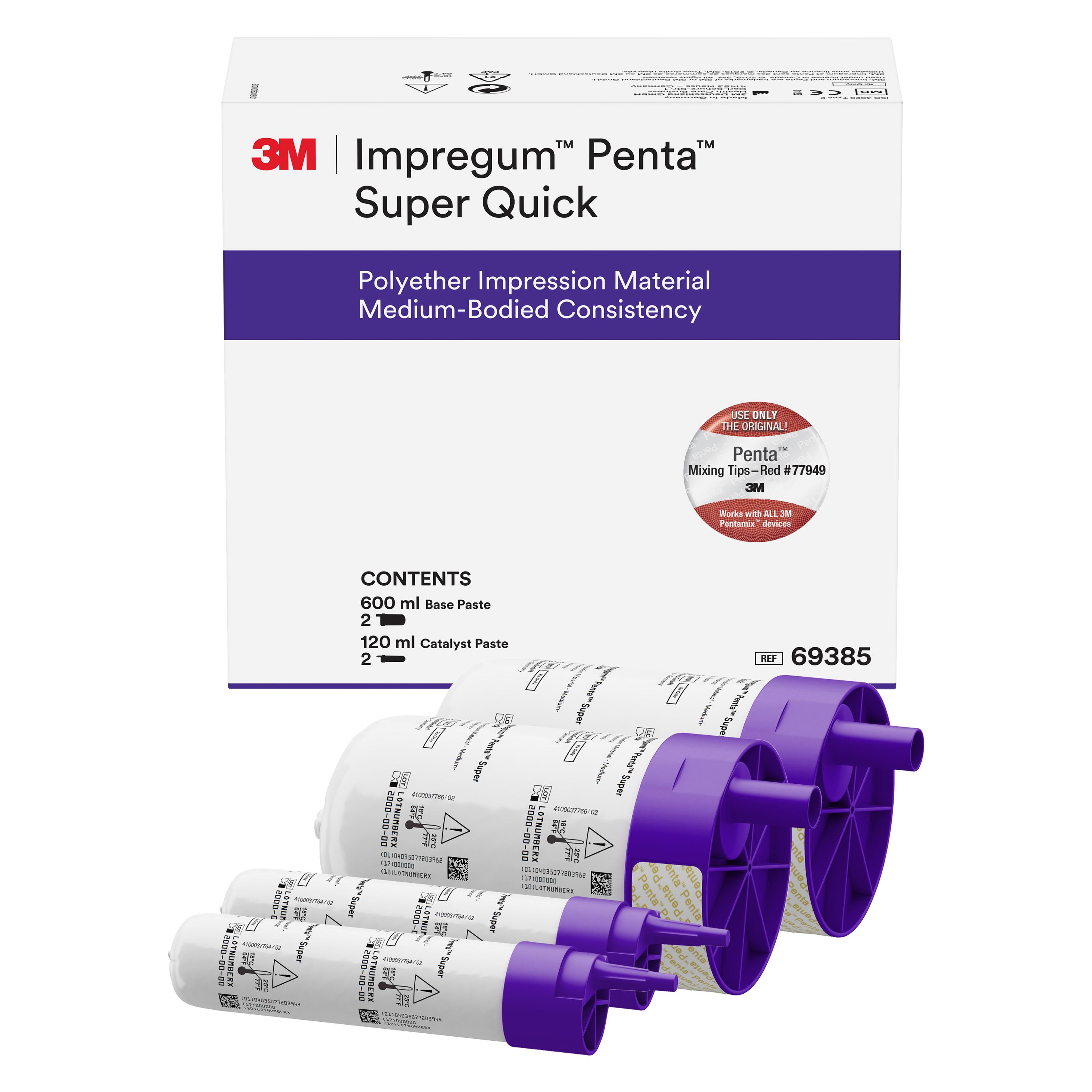 Impregum Penta Super Quick Polyether Impression Material Medium Body Refill