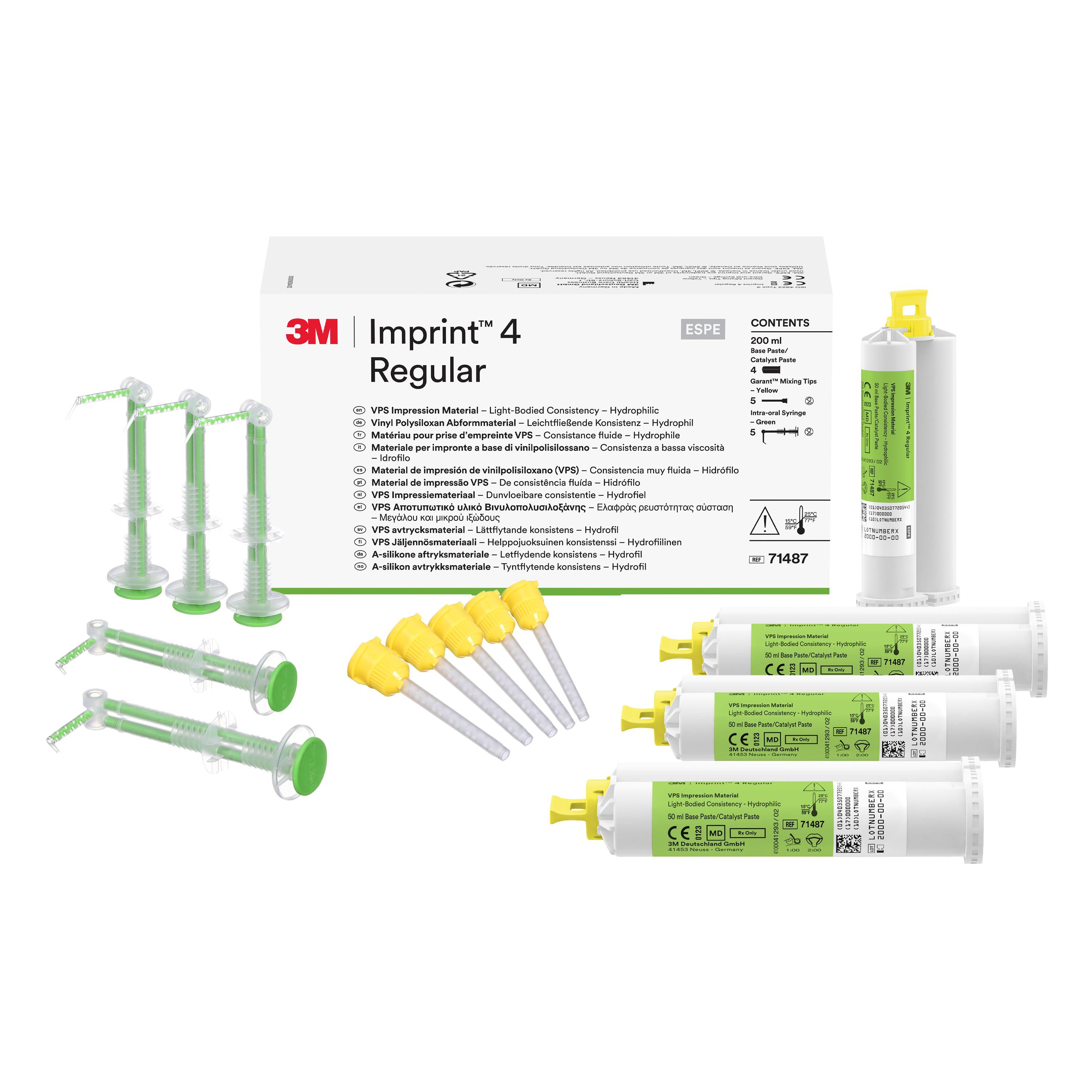 Imprint 4 Regular VPS Impression Material Refill 4Pk