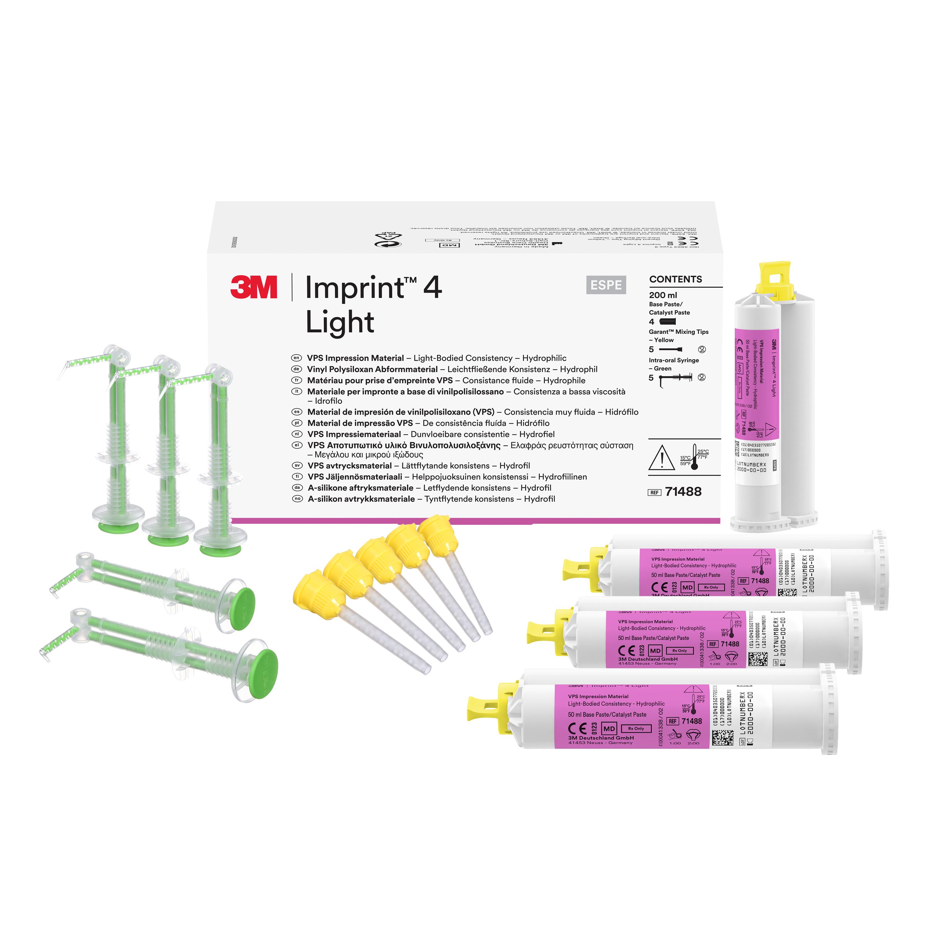 Imprint 4 Light VPS Impression Material Refill 4Pk