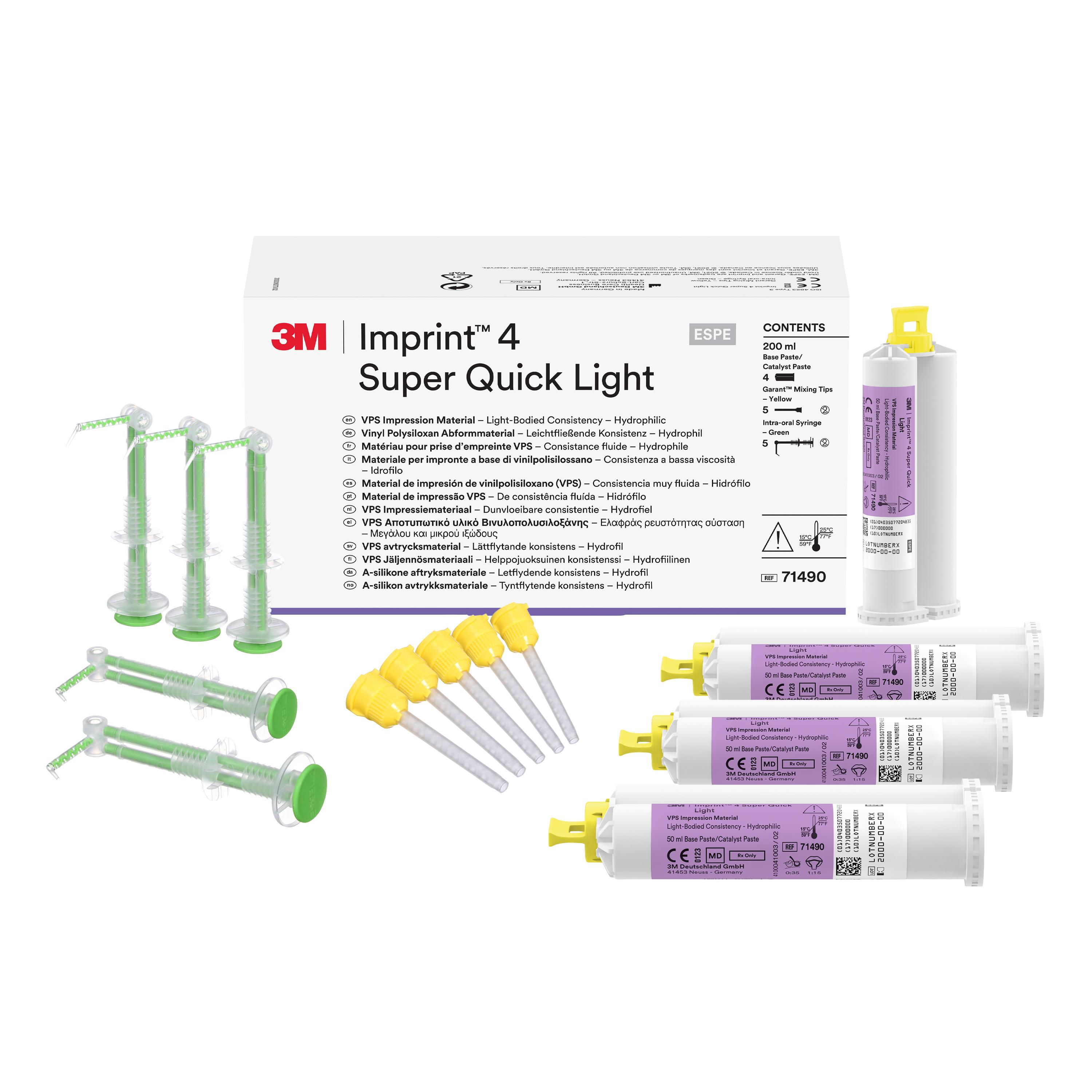 Imprint 4 Super Quick Light VPS Impression Material 4Pk