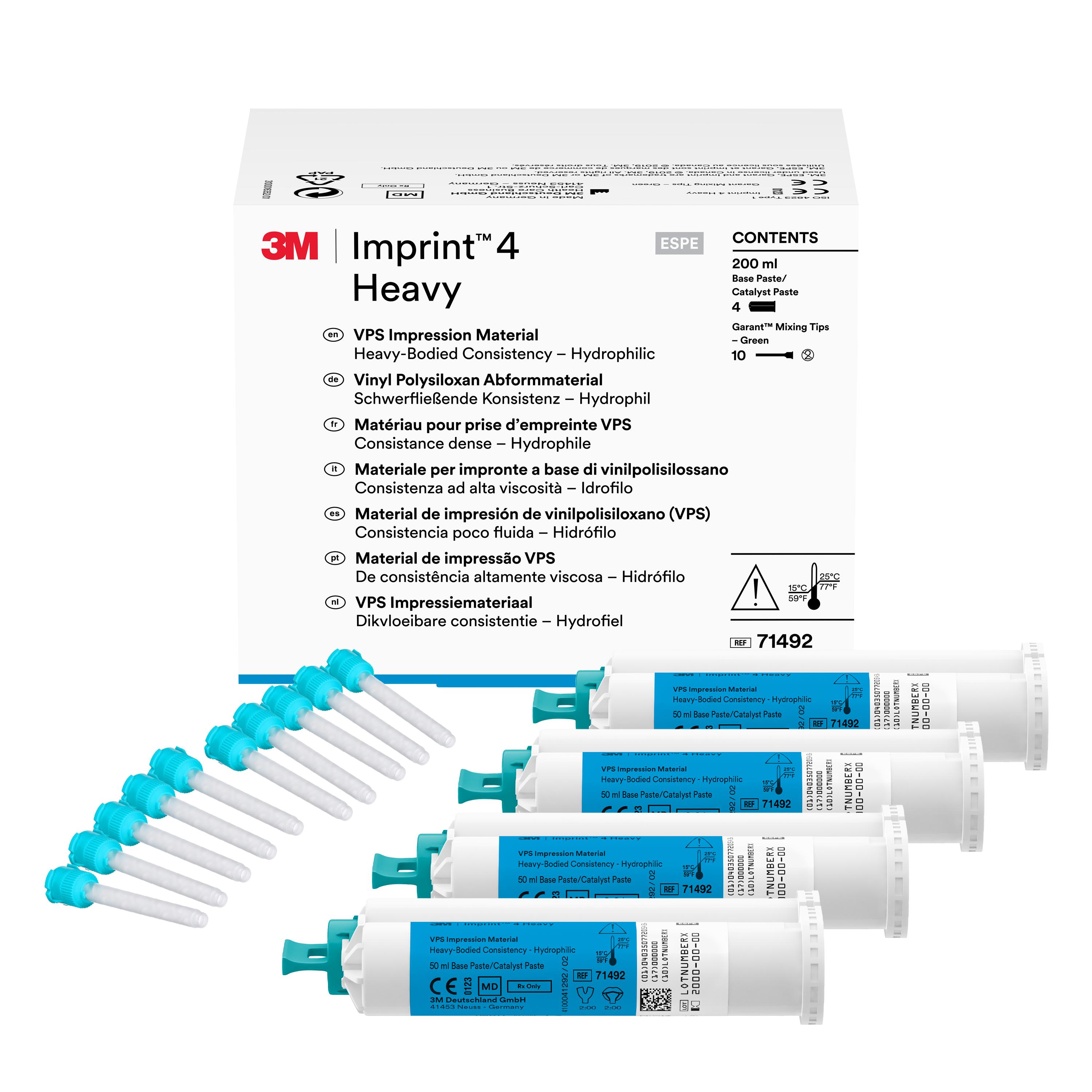 Imprint 4 Heavy VPS Impression Material Refill 4Pk