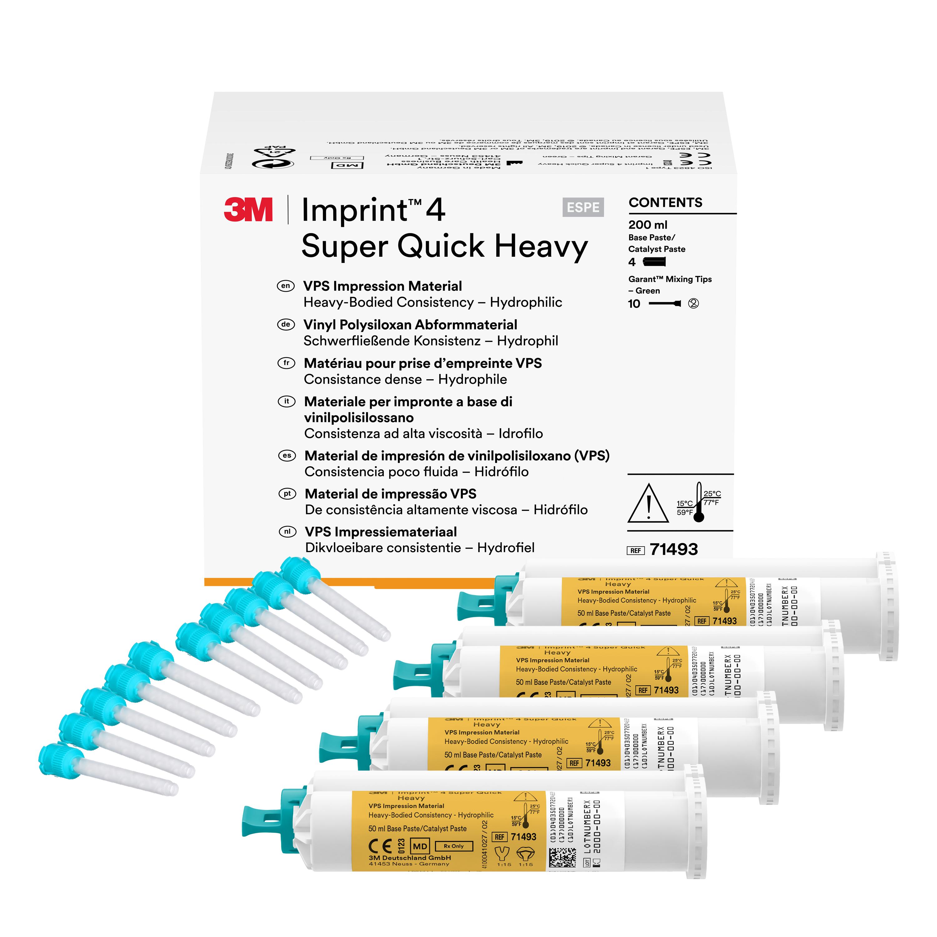 Imprint 4 Heavy Super Quick VPS Impression Material Refill 4Pk