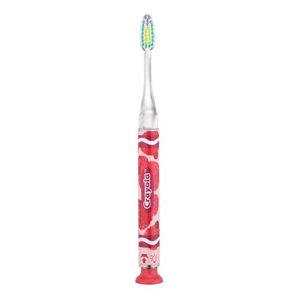 GUM Crayola Timer Light Up Toothbrushes 12Bx
