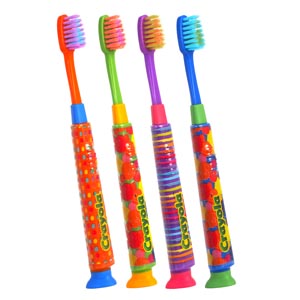 GUM Crayola Deep Clean Toothbrush 12Bx